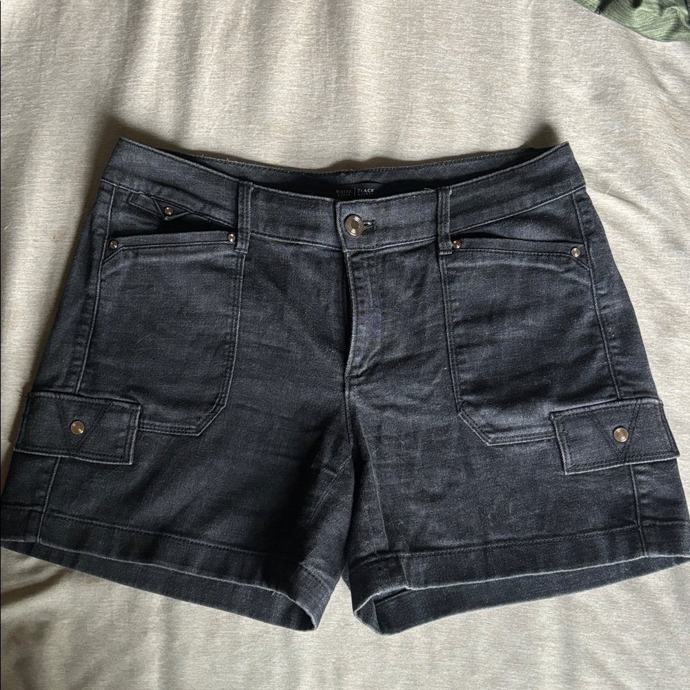 White House Black Market Charcoal Shorts